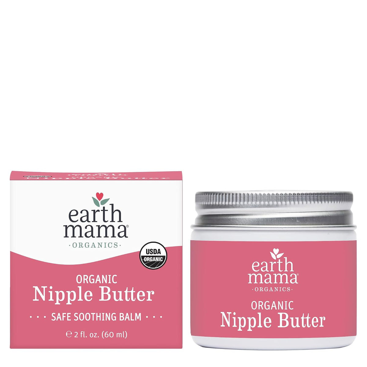 Earth Mama Organic Nipple Butter container