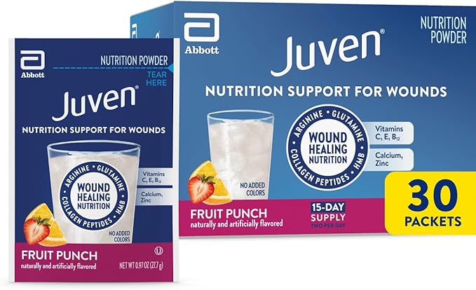 Juven Fruit Punch nutrition support, 30-count package