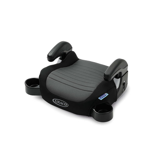 Graco TurboBooster 2.0 backless booster car seat packaging, Denton style