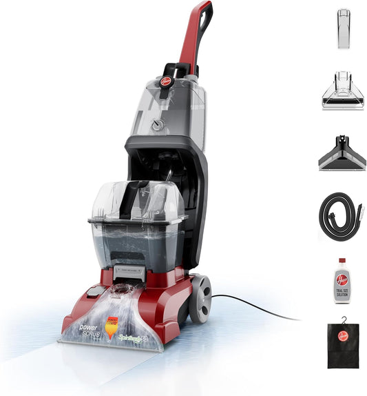 Hoover PowerScrub Deluxe carpet cleaner machine