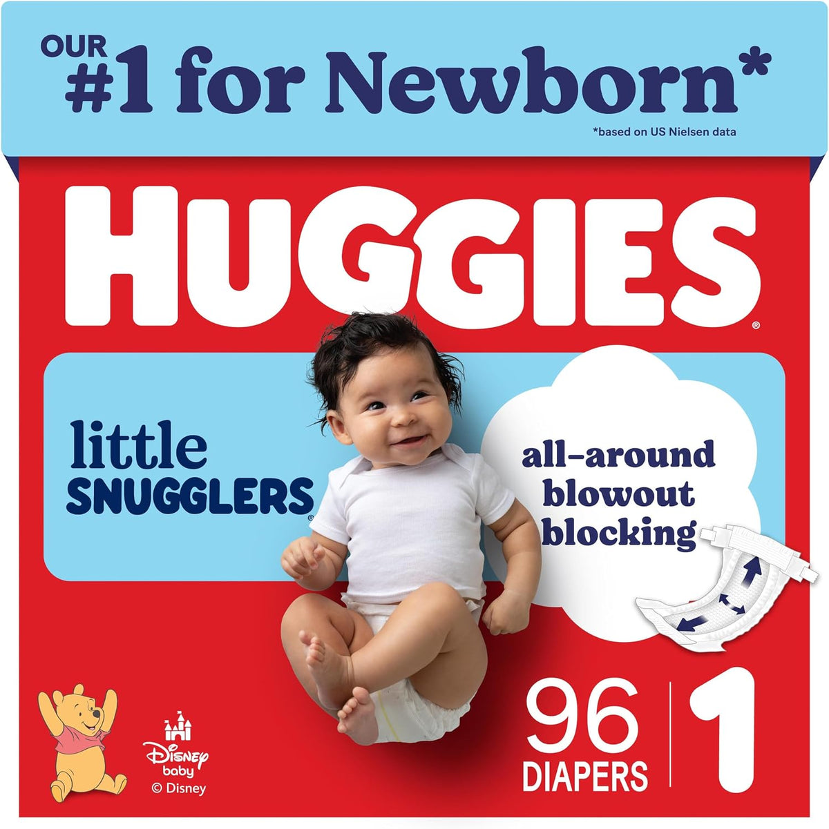 Huggies Little Snugglers Size 1 baby diaper