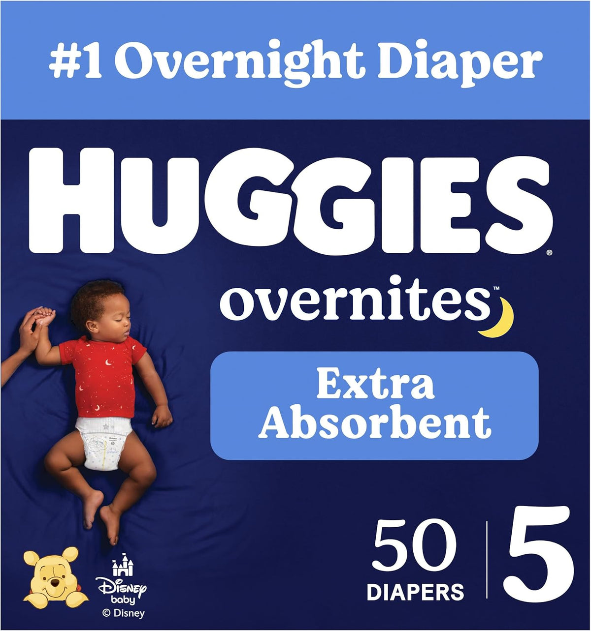 Huggies Overnites Size 5 overnight diaper